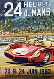 Michel Beligond, 24 Heures du Mans, 1962, poster