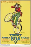 Martin Dupin, BGA Origine armes cycles chasse la concurrence!, poster