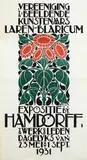 Johan Briedé, Vereeniging van Beeldende Kunstenaars Laren-Blaricum Hamdorff, 1931, poster