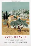 Yves Brayer (1907-1990, Yves Brayer Galerie des Ponchettes, 1959, poster