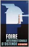 Herman Verbaere, Foire Internationale d'Ostende, 1948, poster