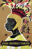 Alain Cornic, Afrique Equatoriale Française, 1958, poster