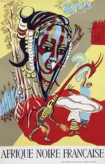 Monique Cras, Afrique Noire Française, poster