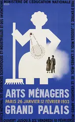 Francis Bernard, Arts Ménagers Grand Palais, 1933, poster