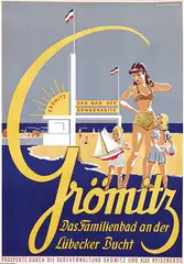 Julius Simonsen, Grömitz. Das Familienbad an der Lübecker Bucht, poster
