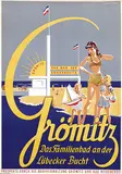 Julius Simonsen, Grömitz. Das Familienbad an der Lübecker Bucht, poster