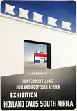 Dick Elffers, Exhibition Holland calls South Africa, 1946, poster