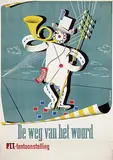 Otto Treumann, P.T.T.-tentoonstelling. De weg van het woord