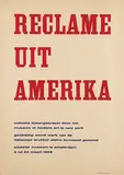 Willem Sandberg, Reclame uit Amerika