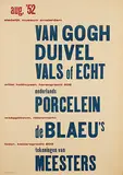 Willem Sandberg, Van Gogh Duivel Vals of Echt