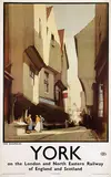 Harry Tittensor, York The Shambles, 1939, poster