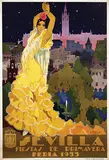Enrique Estela-Anto, Sevilla Fiesta de Primavera, 1932, poster