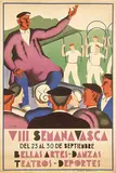 A. Valverde, VIII Semana Vasca, poster