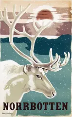 Ragnar (Ranka) Sandgren, Norrbotten, 1949, poster