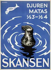 Erik Andrén, Skansen (Seal), poster