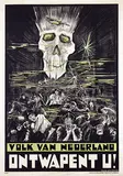 Frans Spuybroek, Volk van Nederland Ontwapent U!, 1929, poster