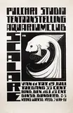 Monogram Hb, Pulchri Studio Scalare Tentoonstelling Aquariumclub, poster