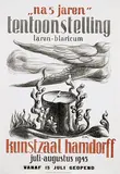 Charles Roelofsz, tentoonstelling "na 5 jaren" hamdorff laren, 1945, poster