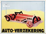 Jacob Jansma, Blom en van der Aa Auto- Verzekering, poster