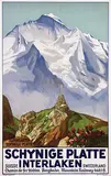 Ernst Hodel, Schynige Platte Interlaken, 1936, poster