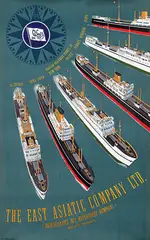 Sten Heilmann Clausen, The East Asiatic Company Ltd. Copenhagen, poster