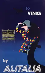 Studio Mario Ceini, Venice by Aliatalia, 1956, poster