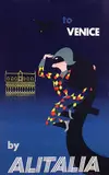 Studio Mario Ceini, Venice by Aliatalia, 1956, poster