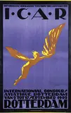 Job Denijs, I.C.A.R. Internationaal Concours Aviatique Rotterdam, 1922, poster