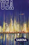 Cpv. Pub. Rali Brisart, Sabena Belgian World Airlines, poster