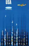 pv. Pub. Rali Brisart, Sabena belgian World airlines (Boeing 747), 1978, poster