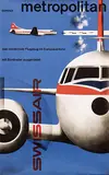 Kurt Wirth, Swissair convair metropolitan, 1956, poster