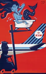 Mitchell Wright, KLM, poster