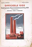 Cassandre, Official international guide NeNyTo (Dutch Industrial Exhibition), 1928, poster