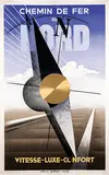 Cassandre, Chemin de Fer du Nord, 1929, poster