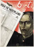 Maarten Meuldijk, Volk en Vaderland weekblad voor de NSB, poster