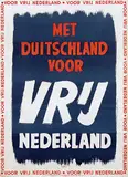 van Altena, Met Duitschland voor Vrij Nederland, 1941, poster