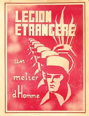 A. Bardis, Legion Etrangere, 1974, poster