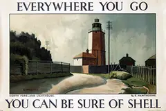Elwin Hawthorne, Everywhere you go you can be sure of Shell, poster