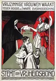 Jan H. Franken, Vrijzinnige Vrouwen Waakt Stemt den Vrijheidsbond, poster
