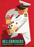 Reyn Dirksen, Hellebrekers Genever & Likeuren, poster