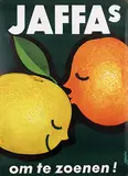 Frans Mettes, Jaffa's om te zoenen!, 1955, poster