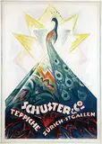 Carl Böckli, Schuster & Co. Teppiche Zürich, 1922, poster