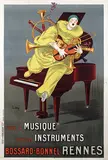 Lotti van der Gaag, Toute la Musique tous les Instruments Bossard-Bonnel Rennes, 1925, poster