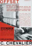 Paul Schuitema, Drukkerij C. Chevalier Offset Steendruk
