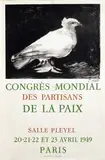 Congrès Mondial de la Paix Paris by Pablo Picasso, 1949, poster, sold Jun 2015
