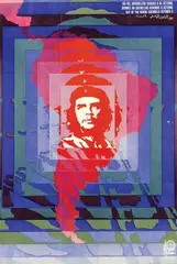 Elena Serrano, OSPAAAL (Organization of Solidarity with the People of Asia, Africa and Latin America) Day of the Heroic Guerrilla, 1968, poster