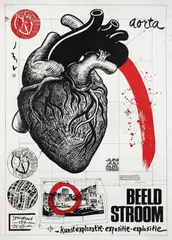 Peter Giele, Beeld Stroom aorta, 1982, poster