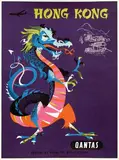 Harry Rogers, Qantas Hong Kong, poster