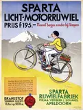 van Heimburg, Sparta Licht-Motorrijwiel, 1931, poster