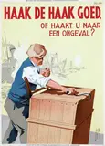 Jacob Jansma, Haak de haak goed, 1941, poster